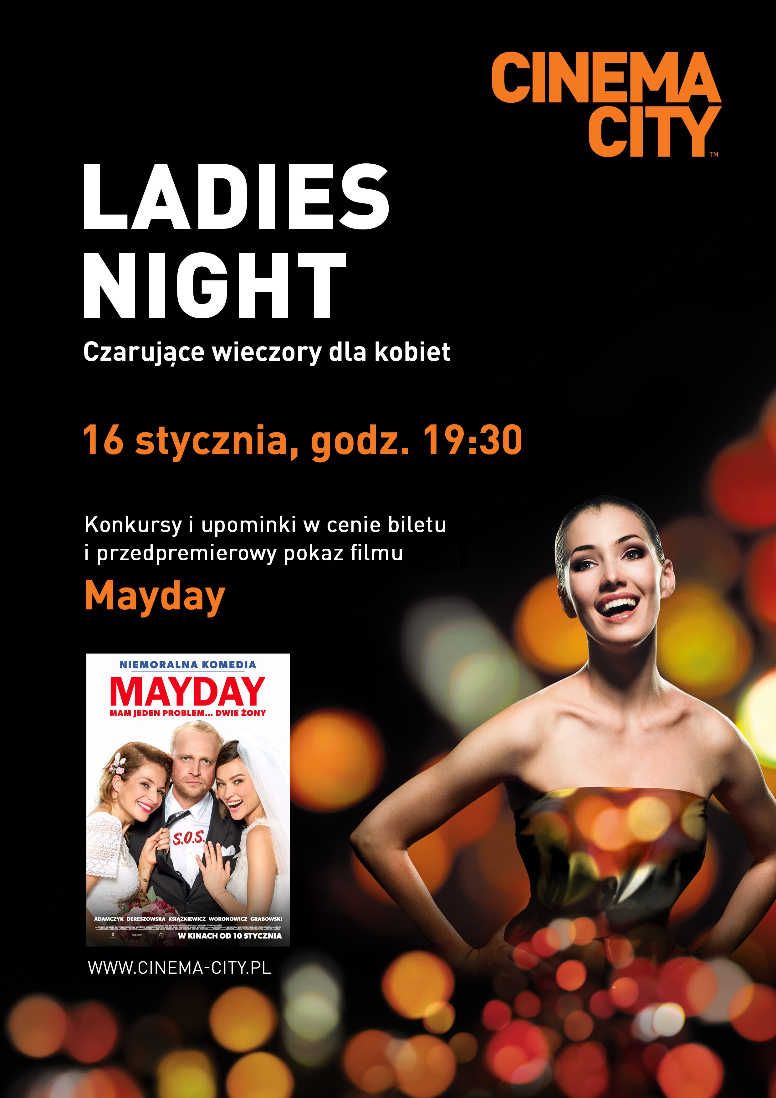 Ladies Night, Cinema City, 2020, styczeń
