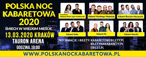 Polska Noc Kabaretowa 2020, Kraków Arena