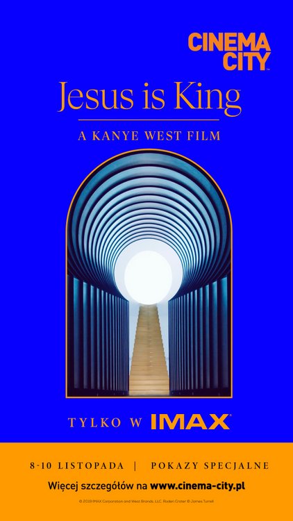 Jesus is king, Kanye, West, Cinema City