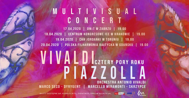CZTERY PORY ROKU – Multivisual Concert , ice kraków