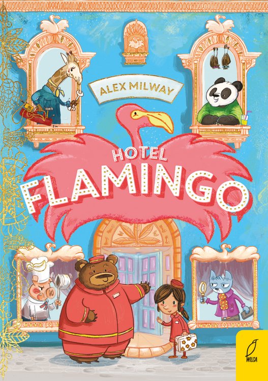 hotel flamingo, książka, wilga