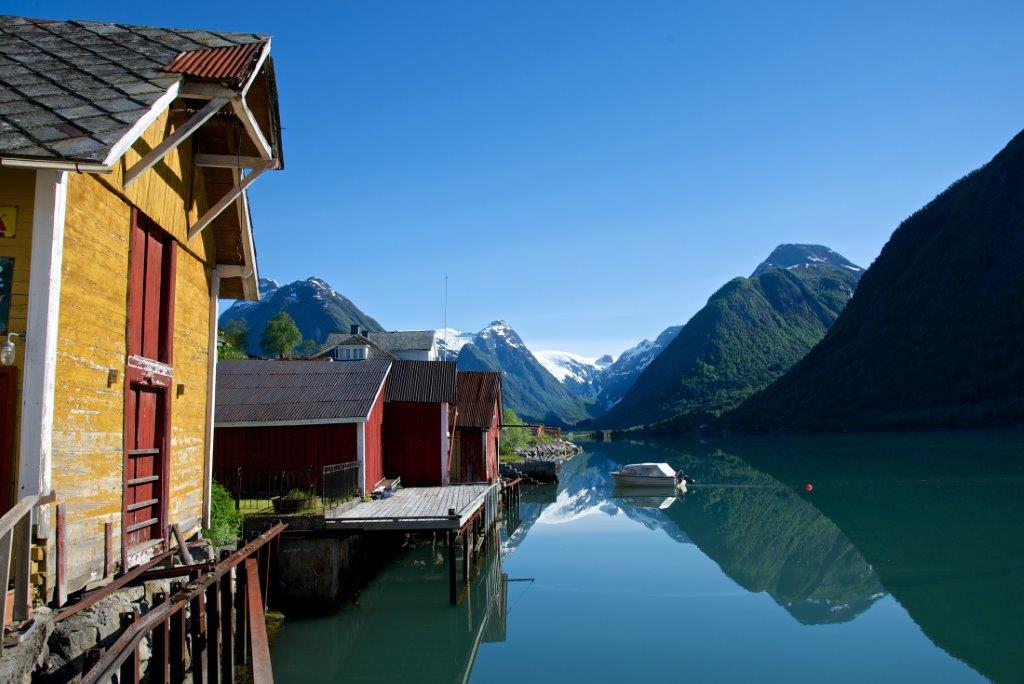 Sognefjord fojr line, norwegia