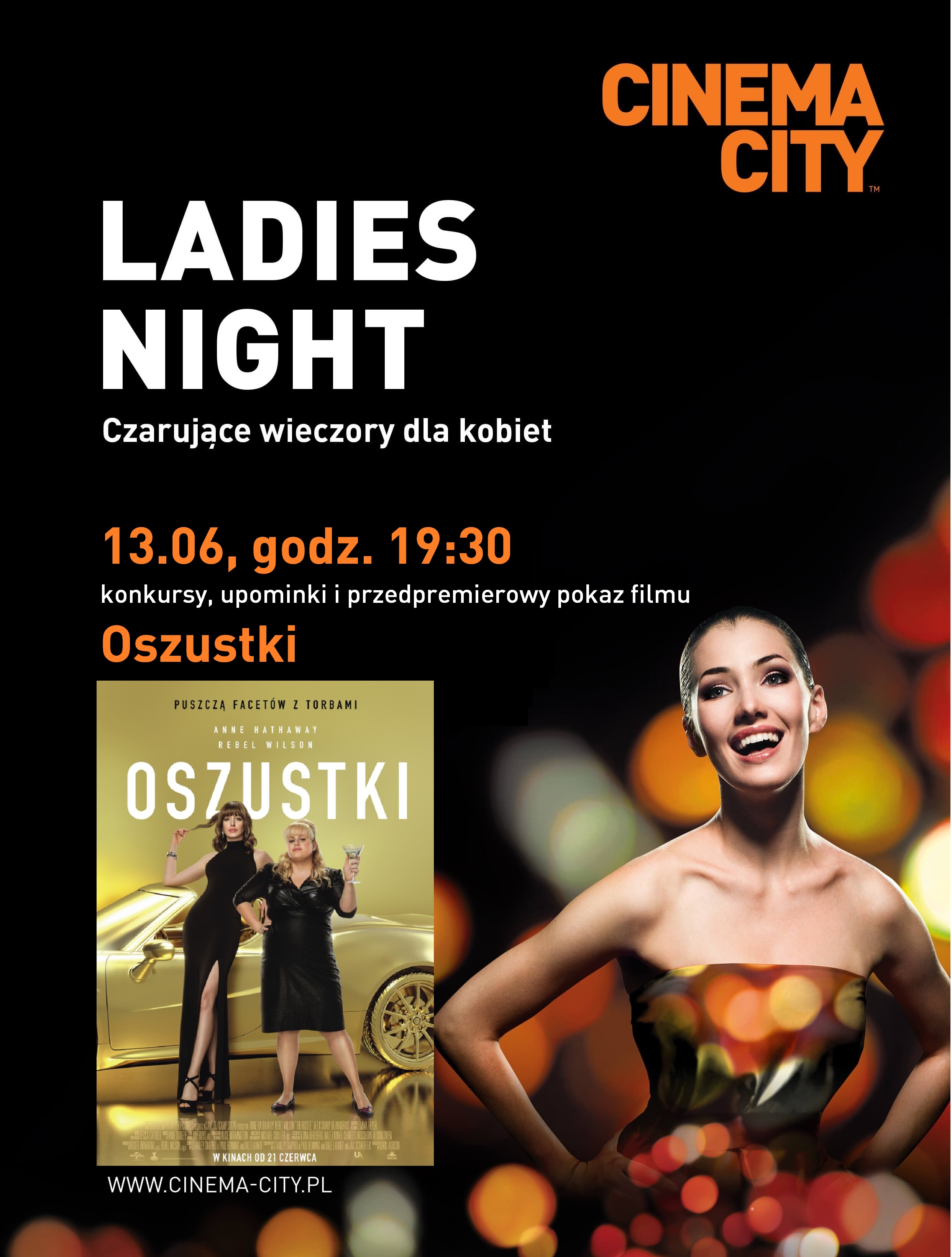 Oszustki, Ladies Night, Cinema City