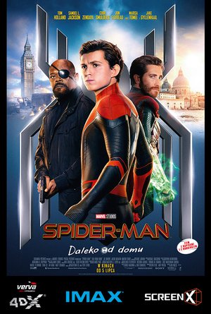 Spider-man: daleko od domu, Cinema City, IMAX, 4DX, ScreenX