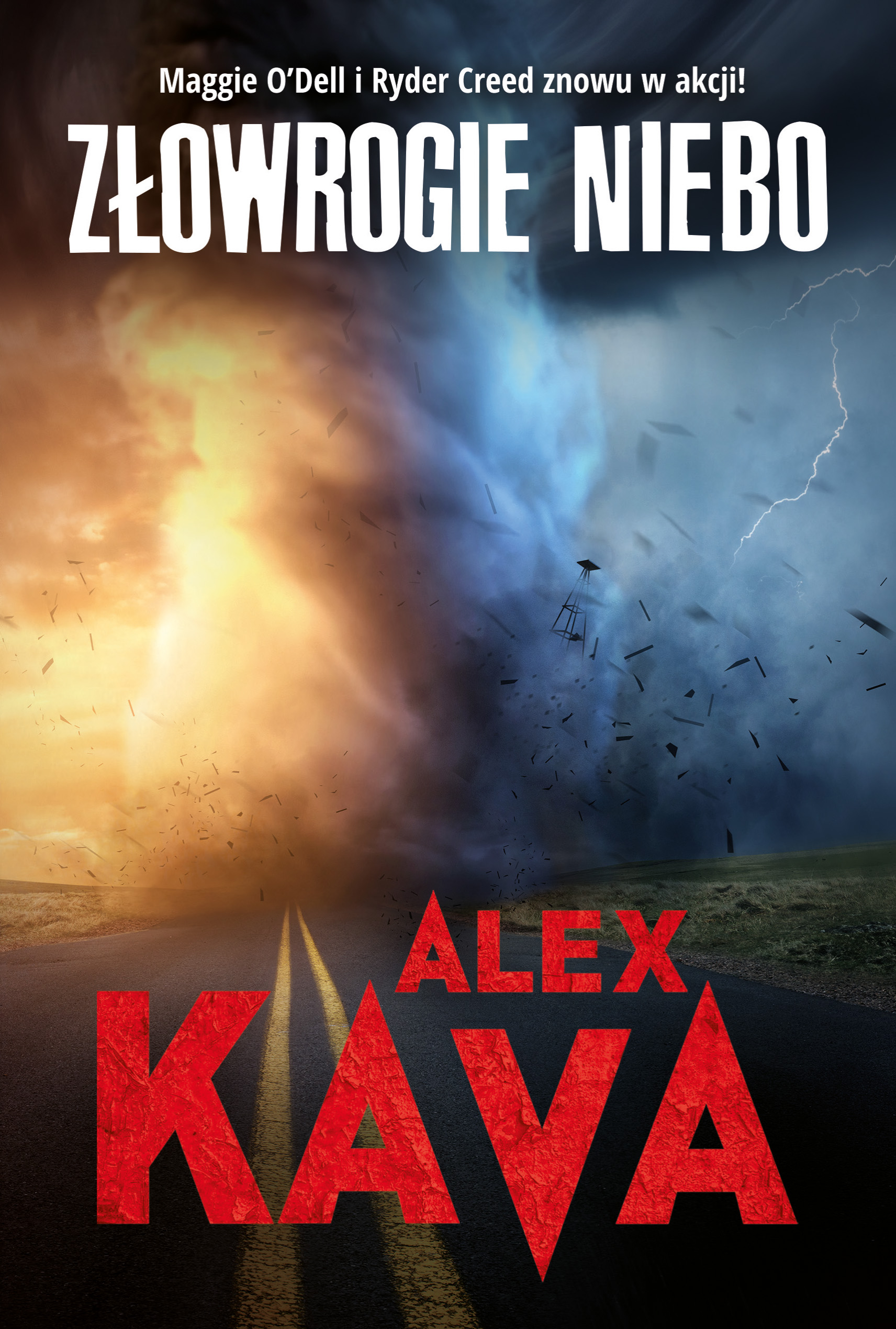Alex Kava Złowrogie niebo HarperCollins książka