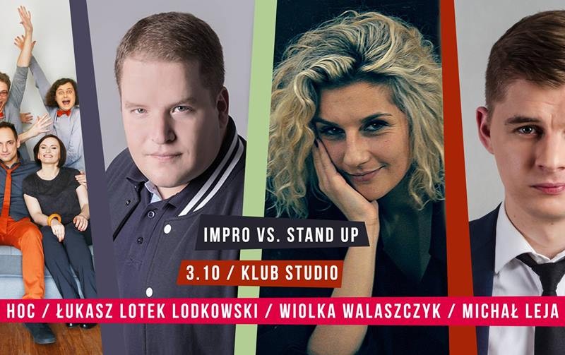Impro vs. Stand Up, Klub Studio Kraków 2018