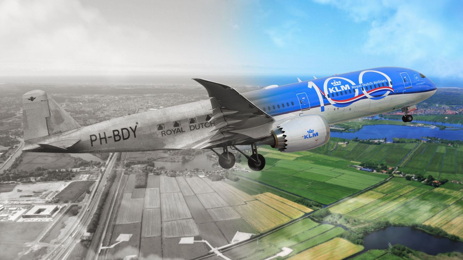 KLM, historia, 100-lecie
