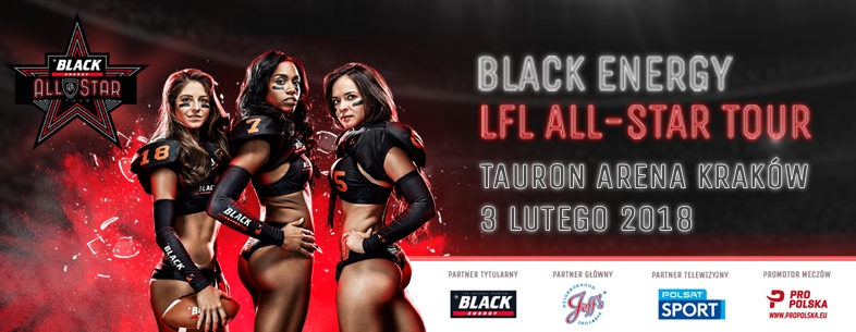 futbol amerykański kobiet w krakowie, Black Energy LFL All Star Tour