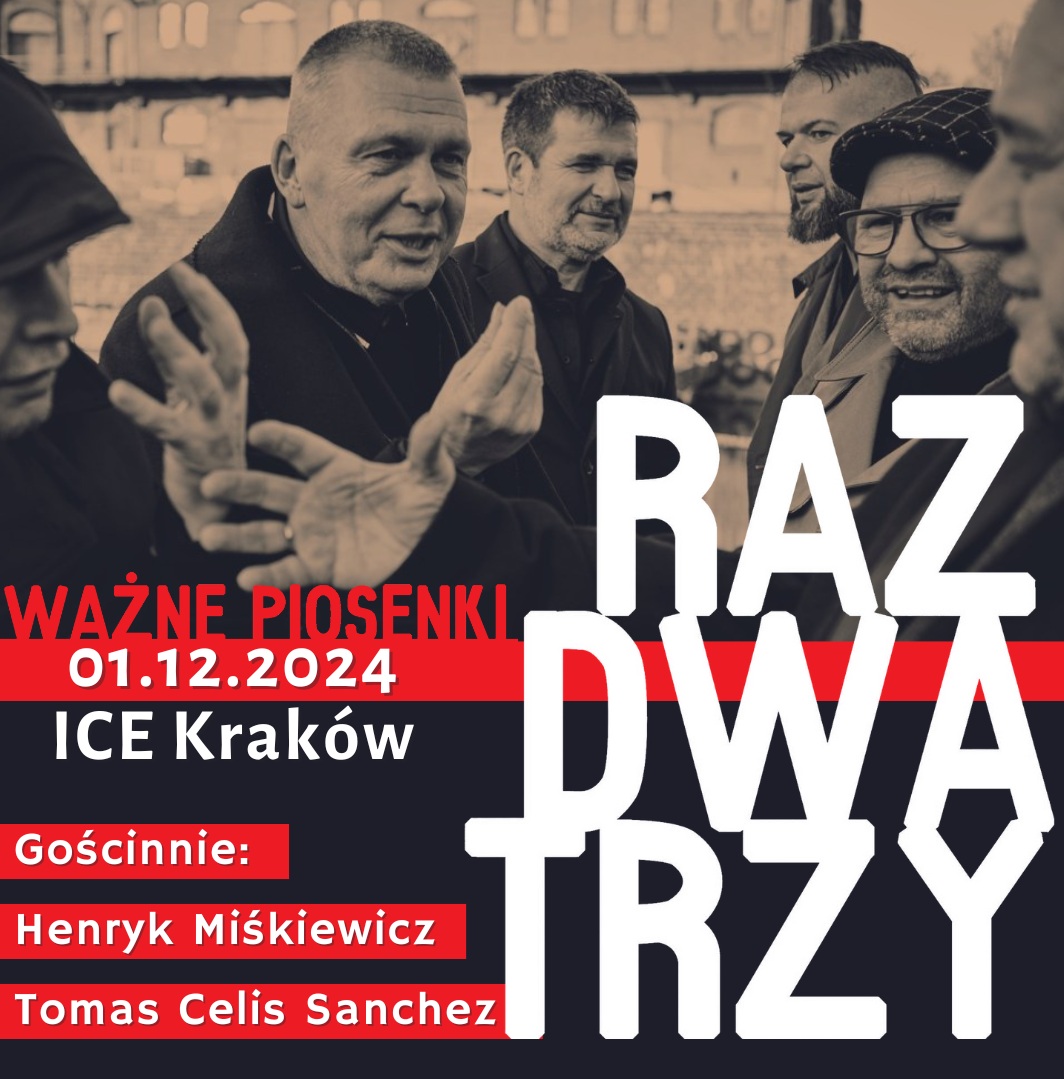 Raz Dwa Trzy 1 grudnia Krakow